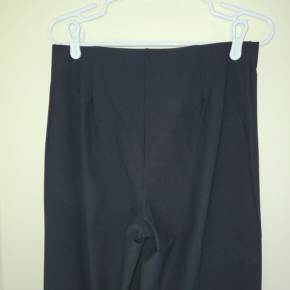 NWT Eileen Fisher Washable Stretch Crepe Straight Leg Crop Pant Black Size S - Picture 6 of 12